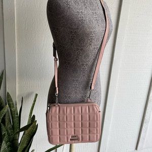 Pink Steve Madden cross body purse